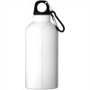 Promotional Cremorne Sport Drink Bottles With Carabiner White